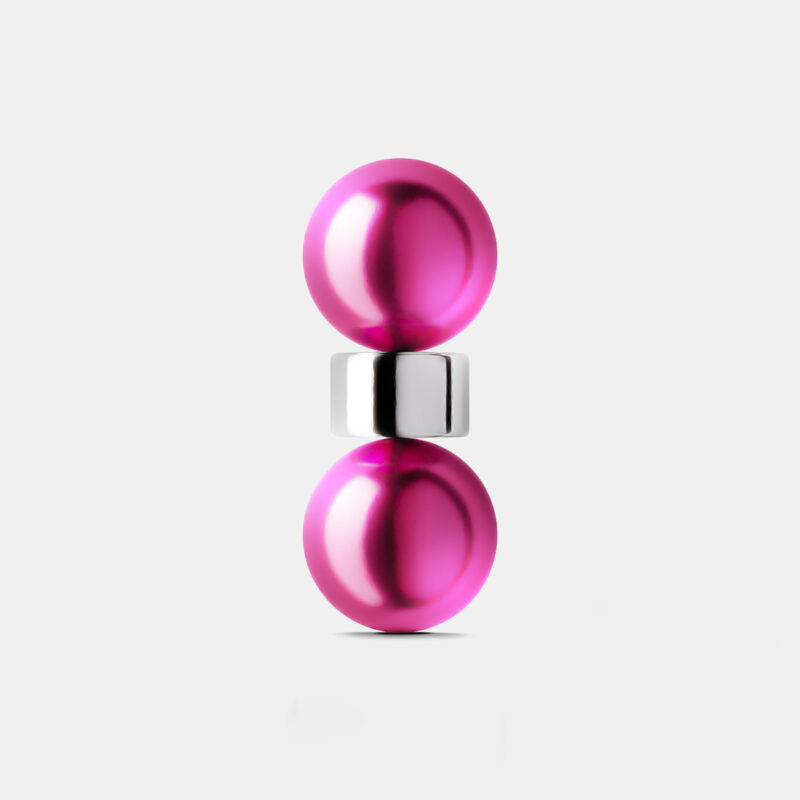 Magnetic Belly Piercing - Mini - Hot Pink