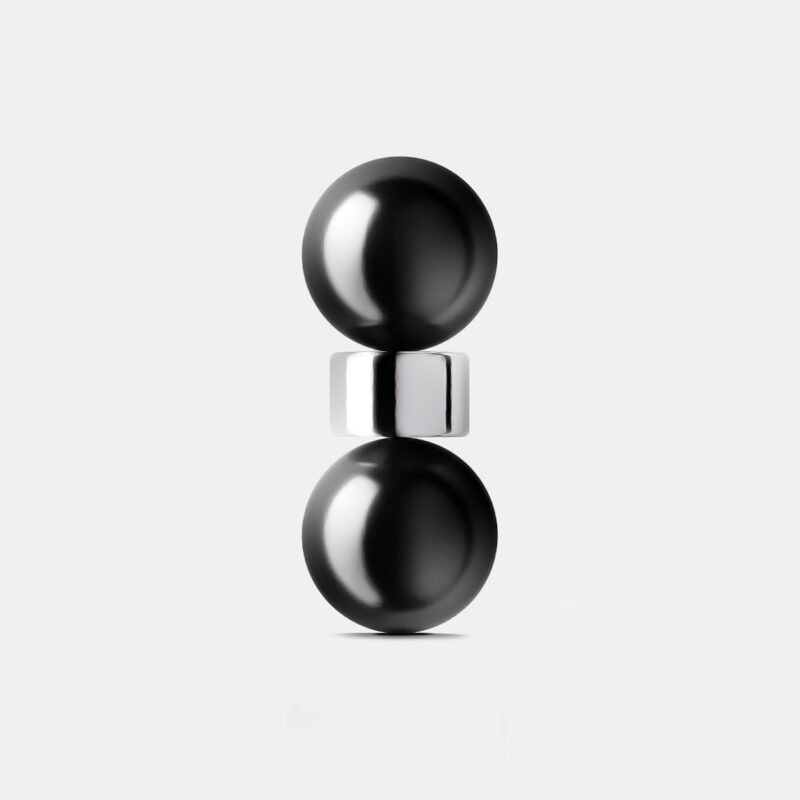 Magnetic Belly Piercing - Mini - Onyx