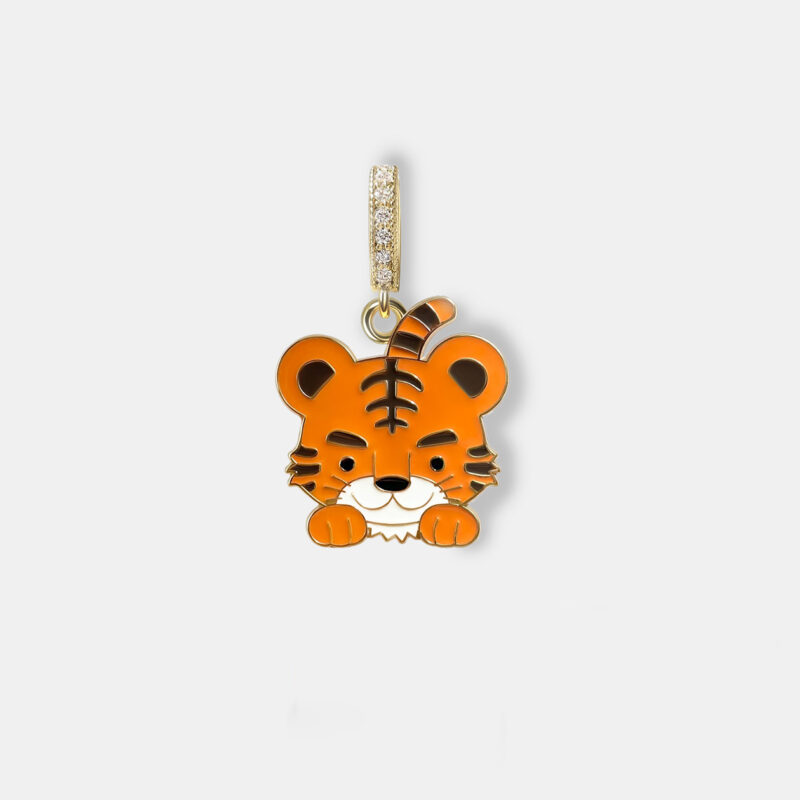 Gold Tiger Pendant